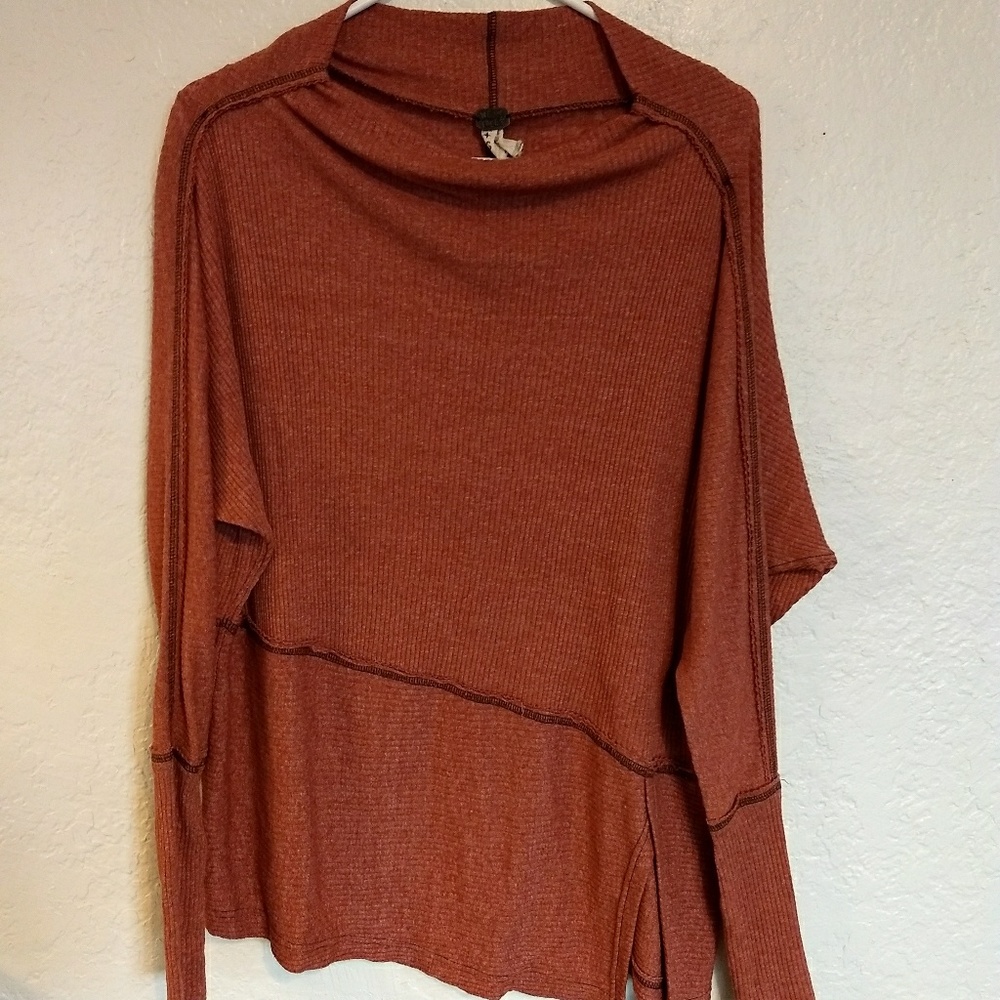 Free People women's asymmetrical shirt